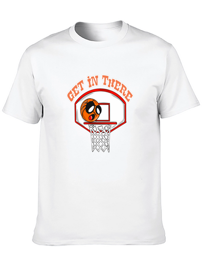 Basketball Get In There Graphic Tee