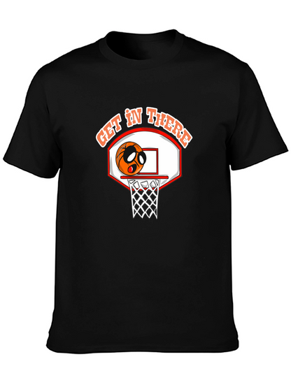 Basketball Get In There Graphic Tee