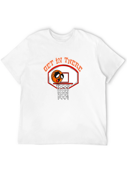 Basketball Get In There Graphic Tee