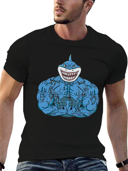 Shark Gym T-Shirt - Funny Workout Tee