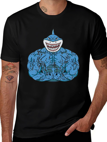 Shark Gym T-Shirt - Funny Workout Tee