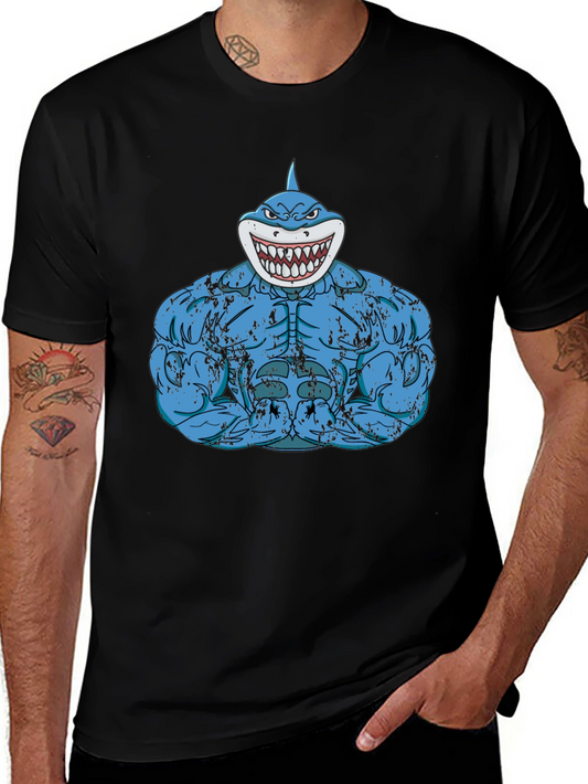 Shark Gym T-Shirt - Funny Workout Tee