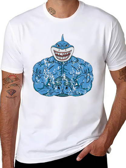 Shark Gym T-Shirt - Funny Workout Tee