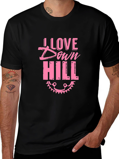 I Love Downhill Bike T-Shirt