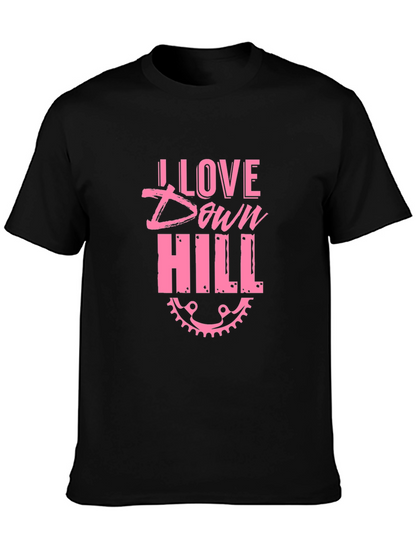 I Love Downhill Bike T-Shirt