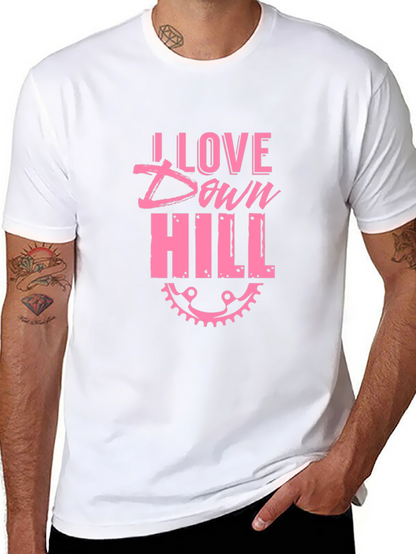 I Love Downhill Bike T-Shirt