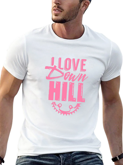 I Love Downhill Bike T-Shirt