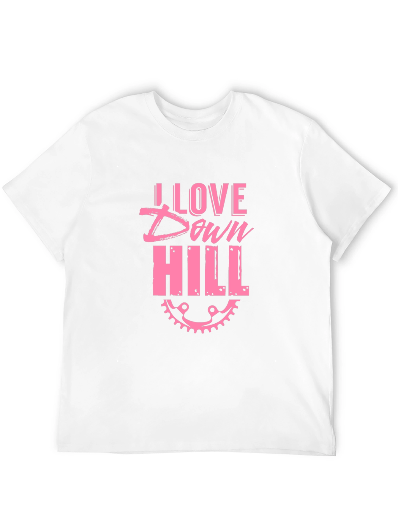 I Love Downhill Bike T-Shirt