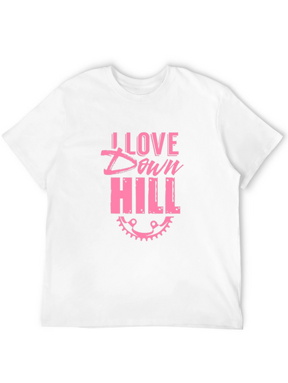 I Love Downhill Bike T-Shirt