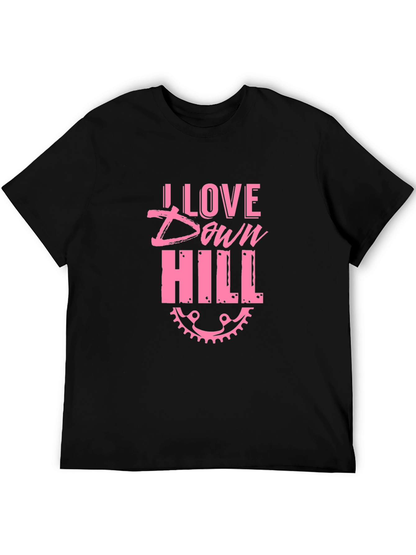 I Love Downhill Bike T-Shirt