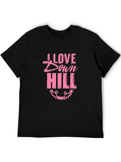 I Love Downhill Bike T-Shirt