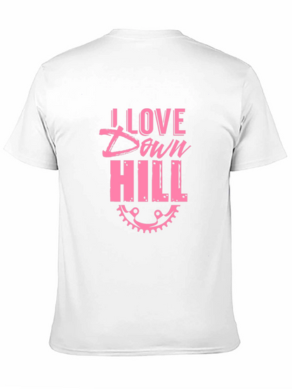 I Love Downhill Bike T-Shirt