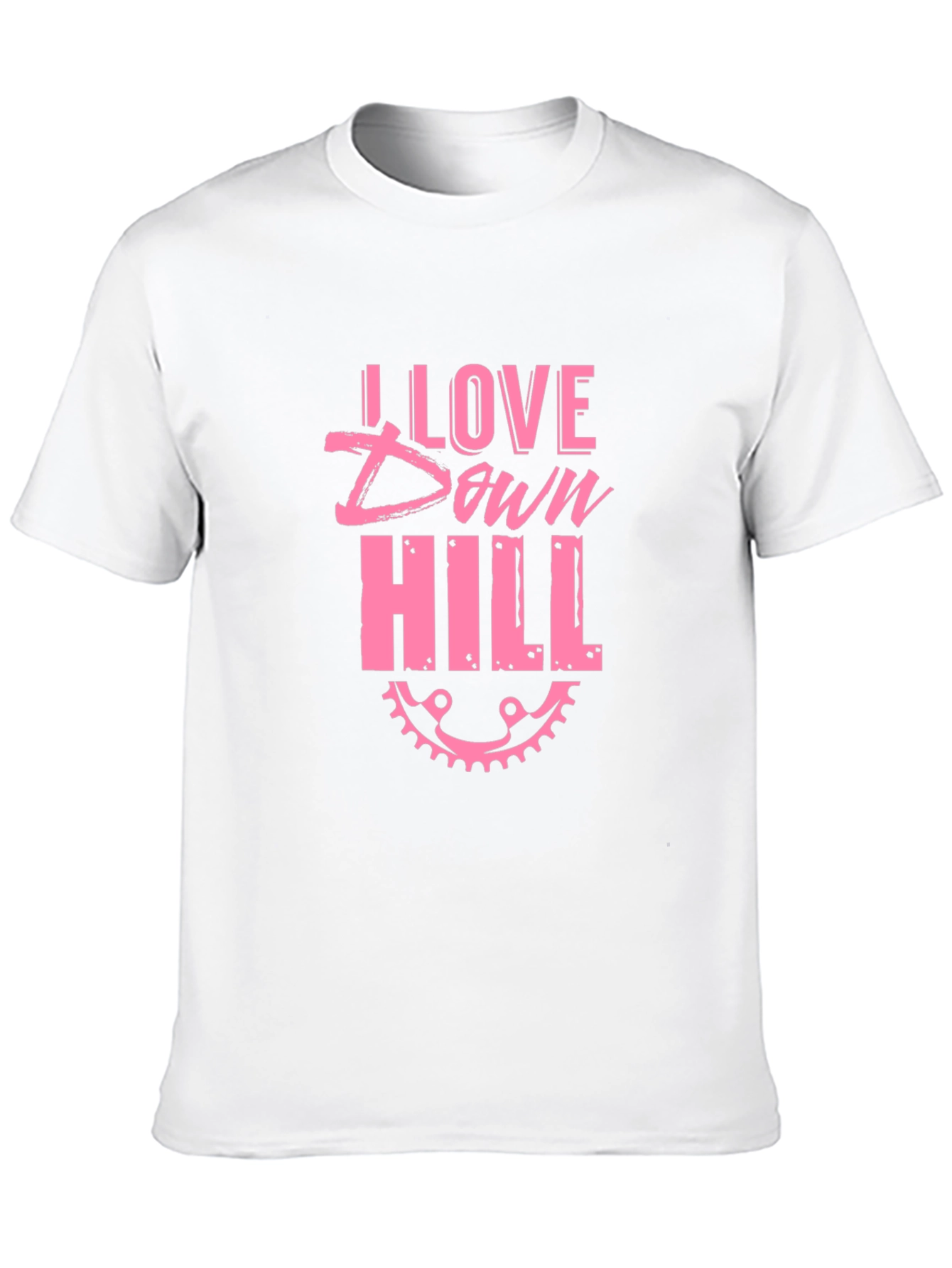 I Love Downhill Bike T-Shirt