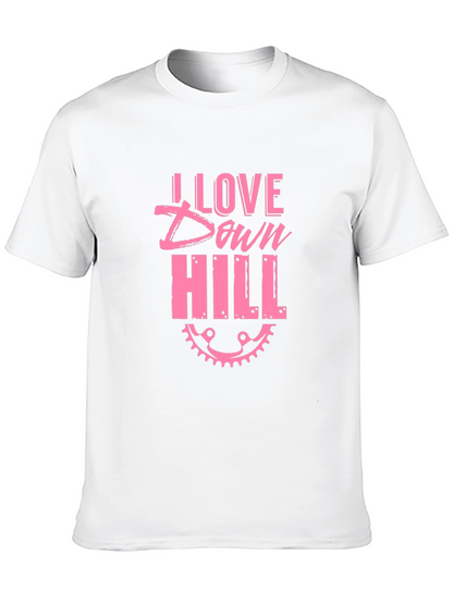 I Love Downhill Bike T-Shirt