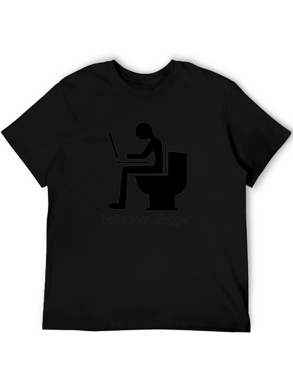 Bathroom Blogger Graphic T-Shirt