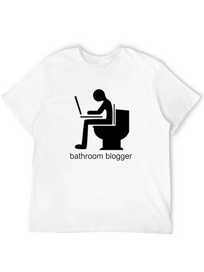 Bathroom Blogger Graphic T-Shirt