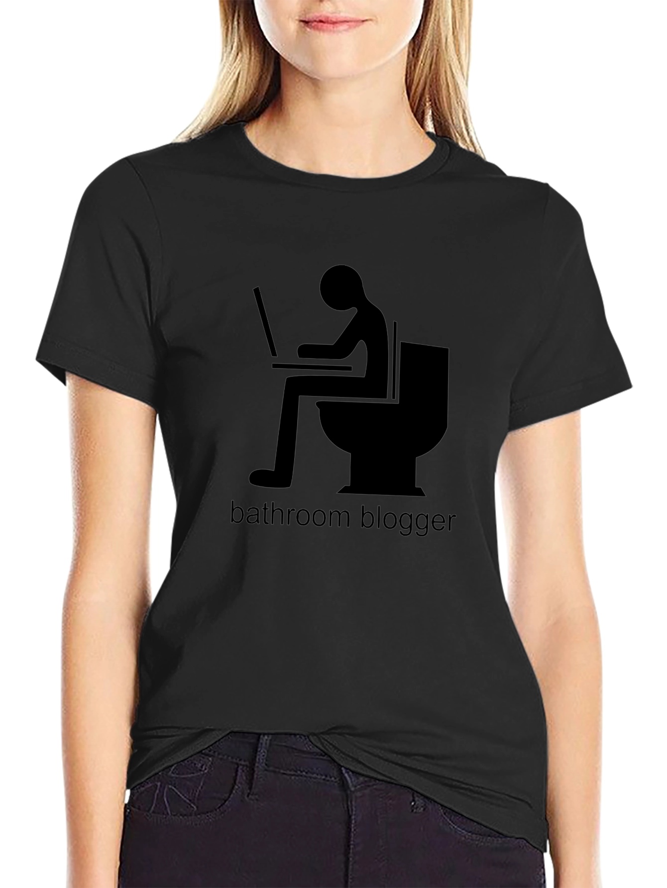 Bathroom Blogger Graphic T-Shirt