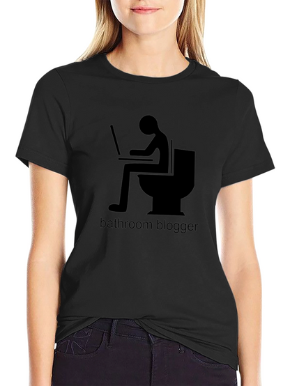 Bathroom Blogger Graphic T-Shirt
