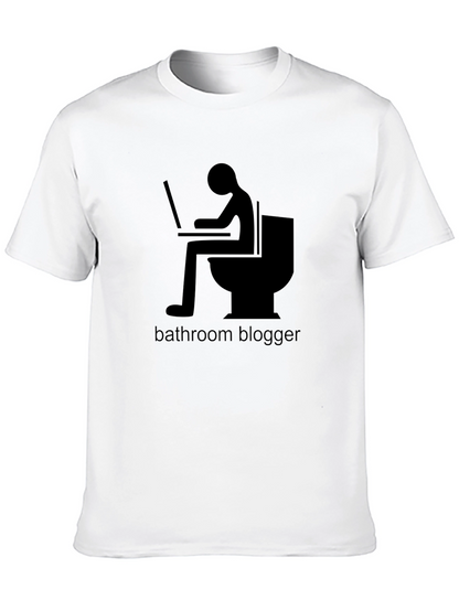 Bathroom Blogger Graphic T-Shirt