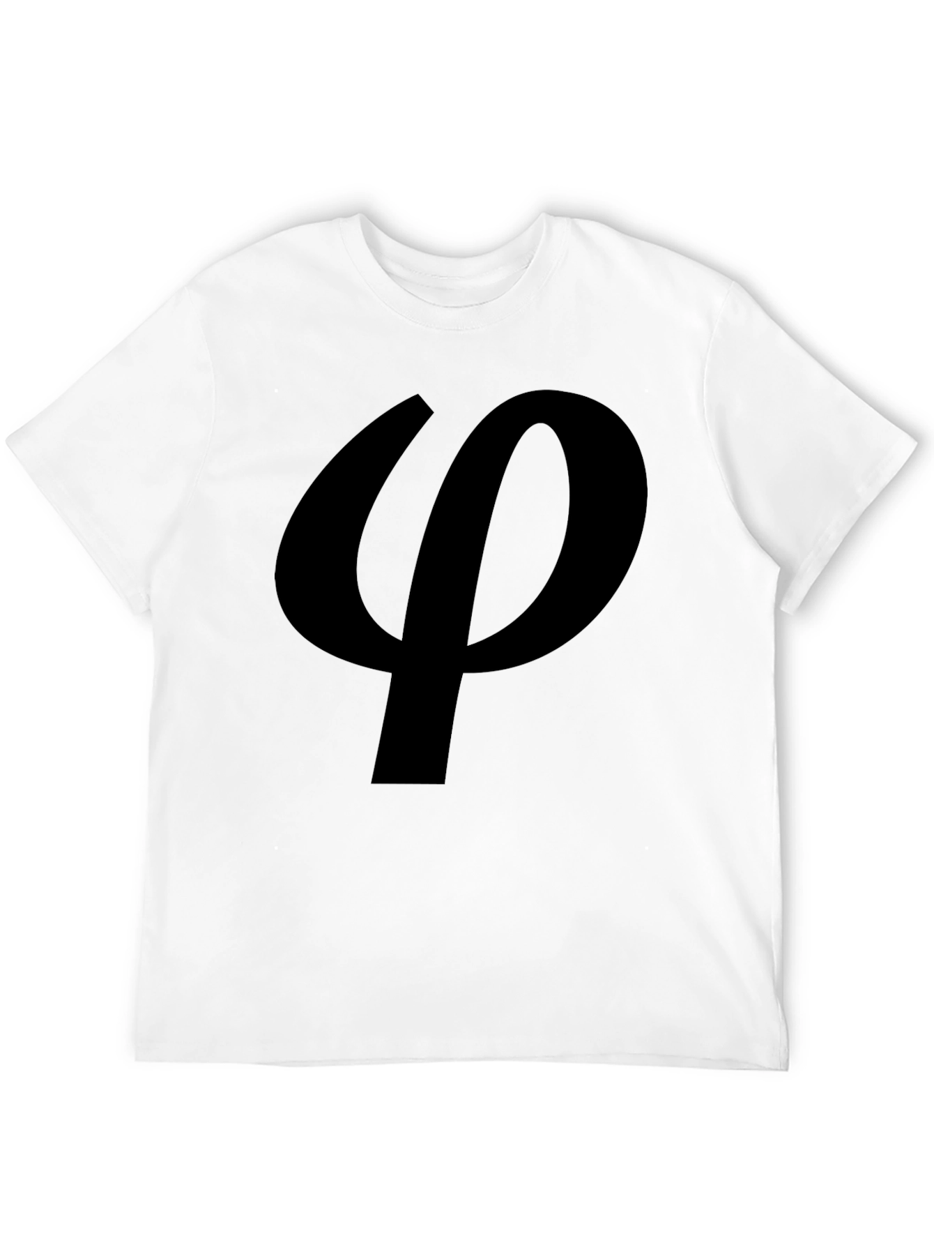 Black Phi Symbol T-Shirt