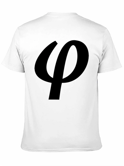 Black Phi Symbol T-Shirt