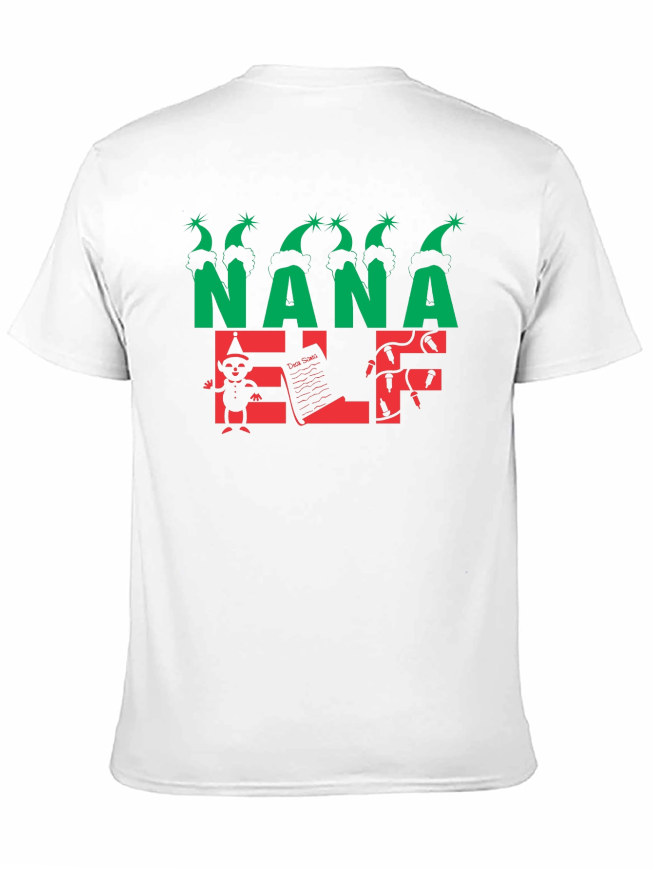 NANA ELF Christmas Holiday T-Shirt
