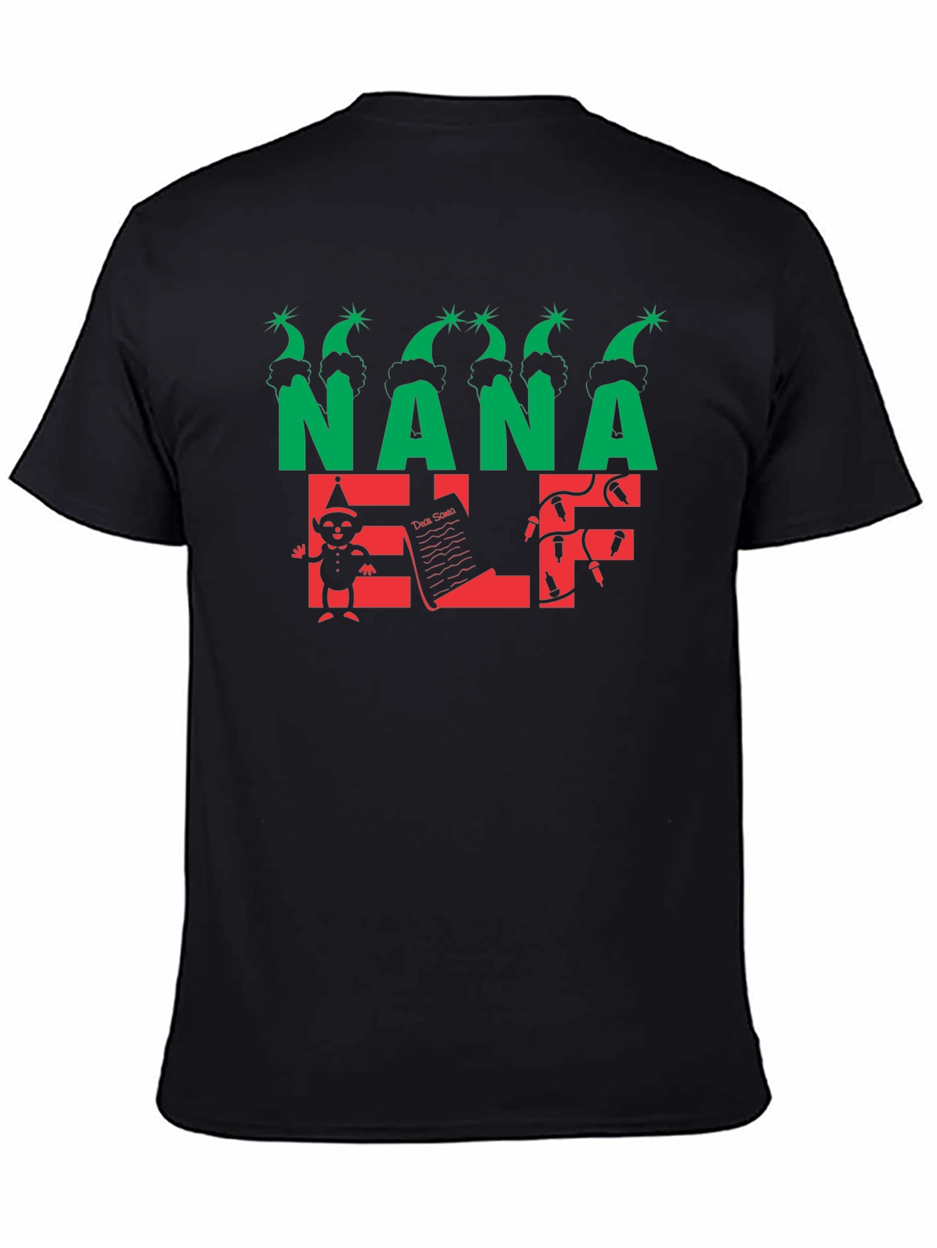 NANA ELF Christmas Holiday T-Shirt