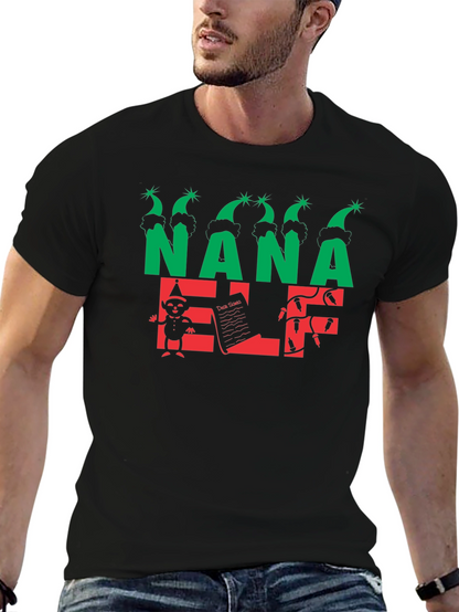 NANA ELF Christmas Holiday T-Shirt