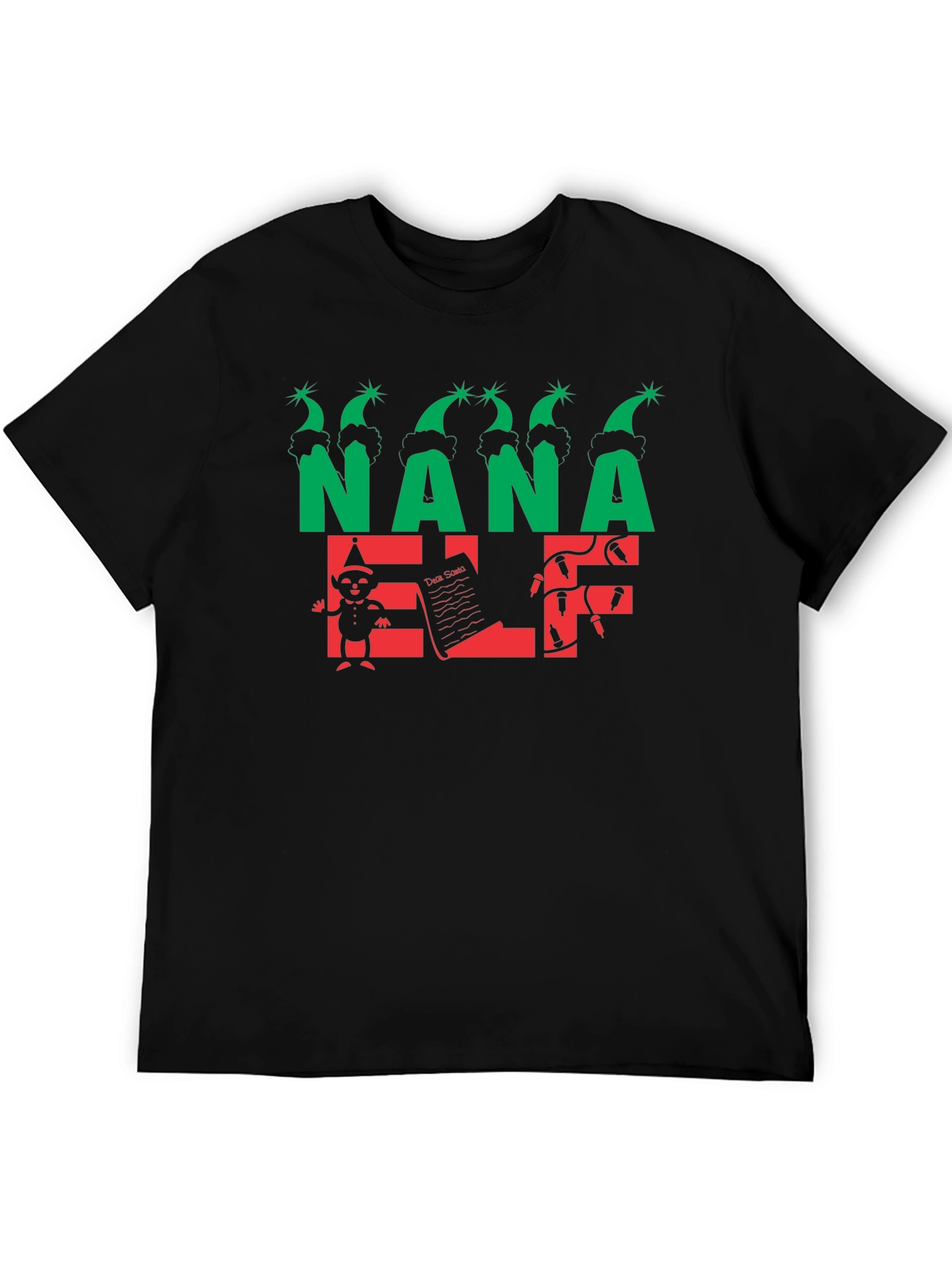 NANA ELF Christmas Holiday T-Shirt