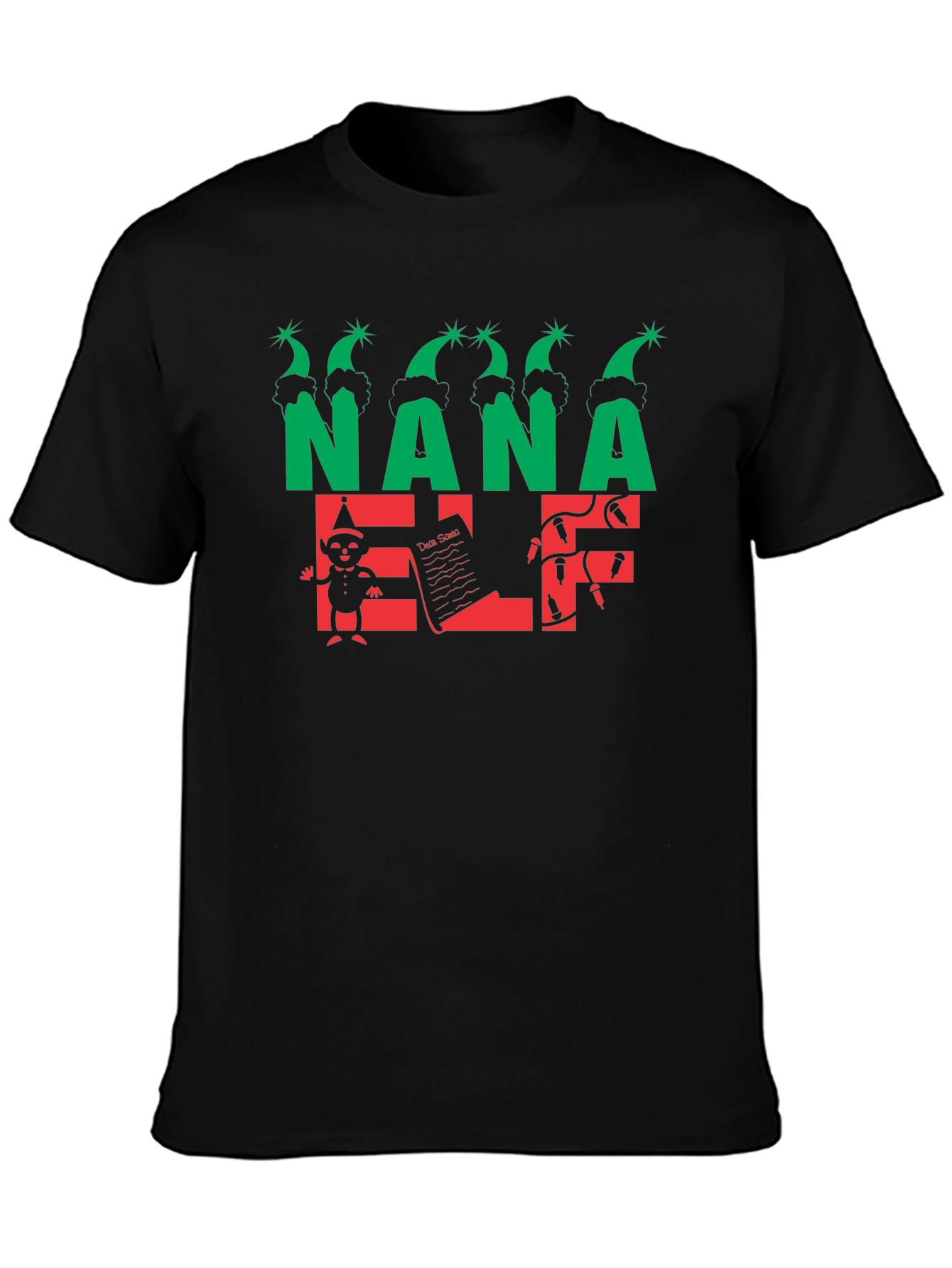 NANA ELF Christmas Holiday T-Shirt