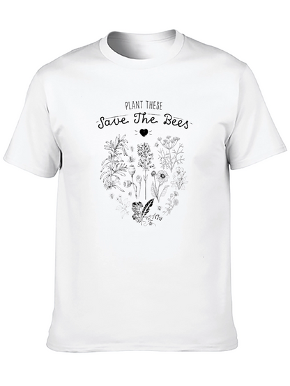 Plant These Save The Bees Graphic Tee
