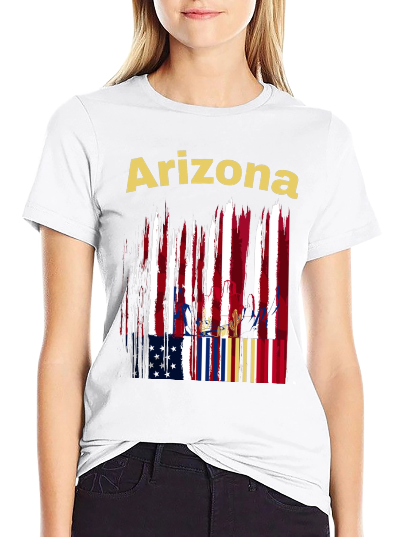 Arizona Graphic Tee - Mens Black T-Shirt