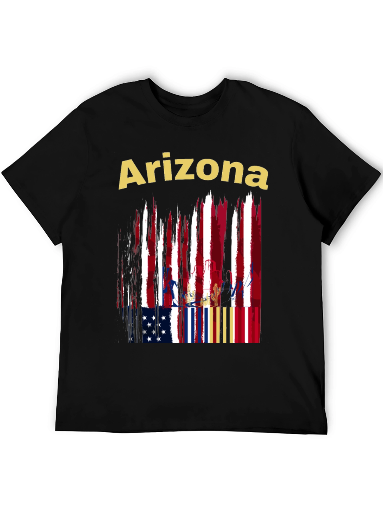 Arizona Graphic Tee - Mens Black T-Shirt