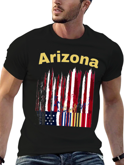 Arizona Graphic Tee - Mens Black T-Shirt