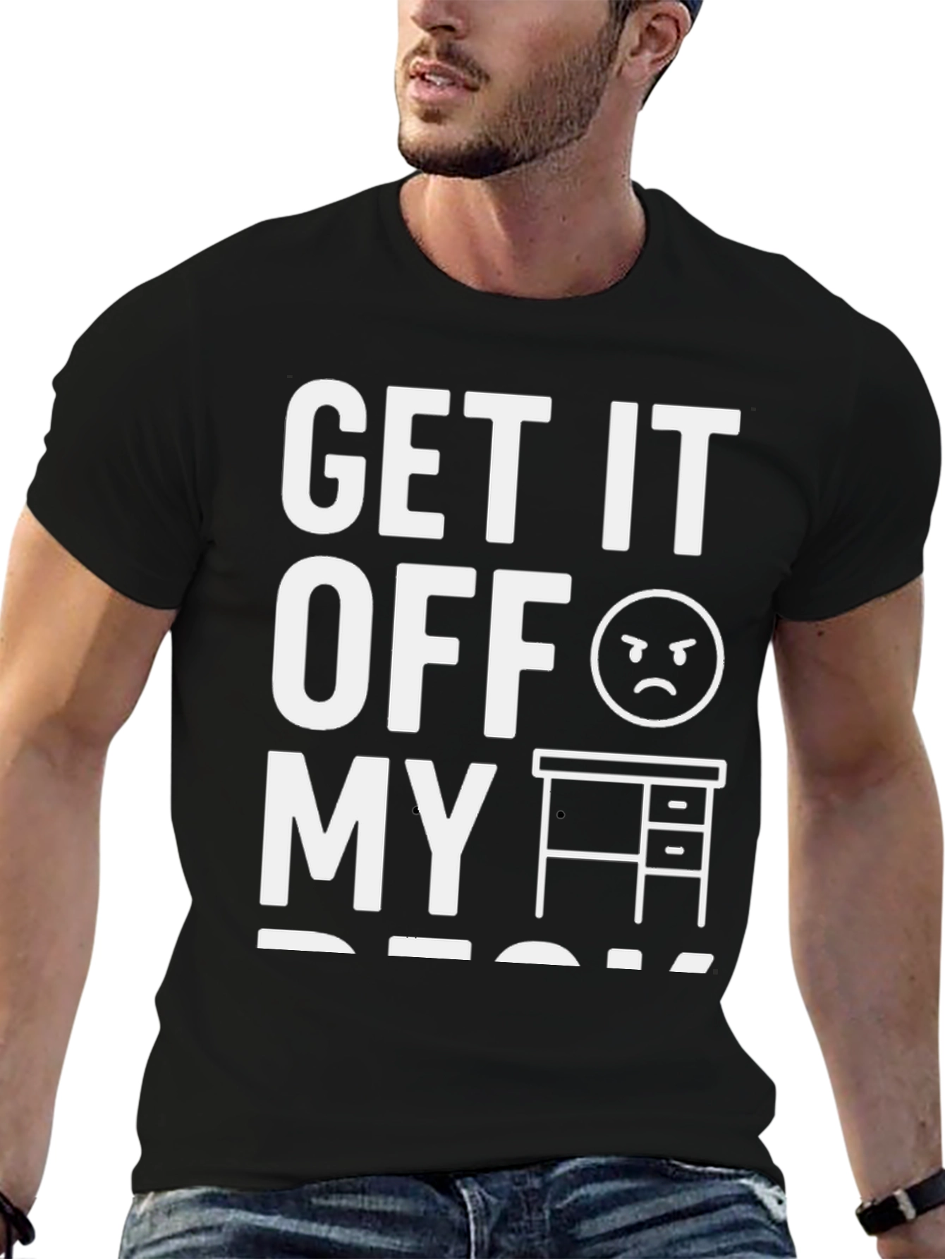 Get It Off My Desk Graphic Tee