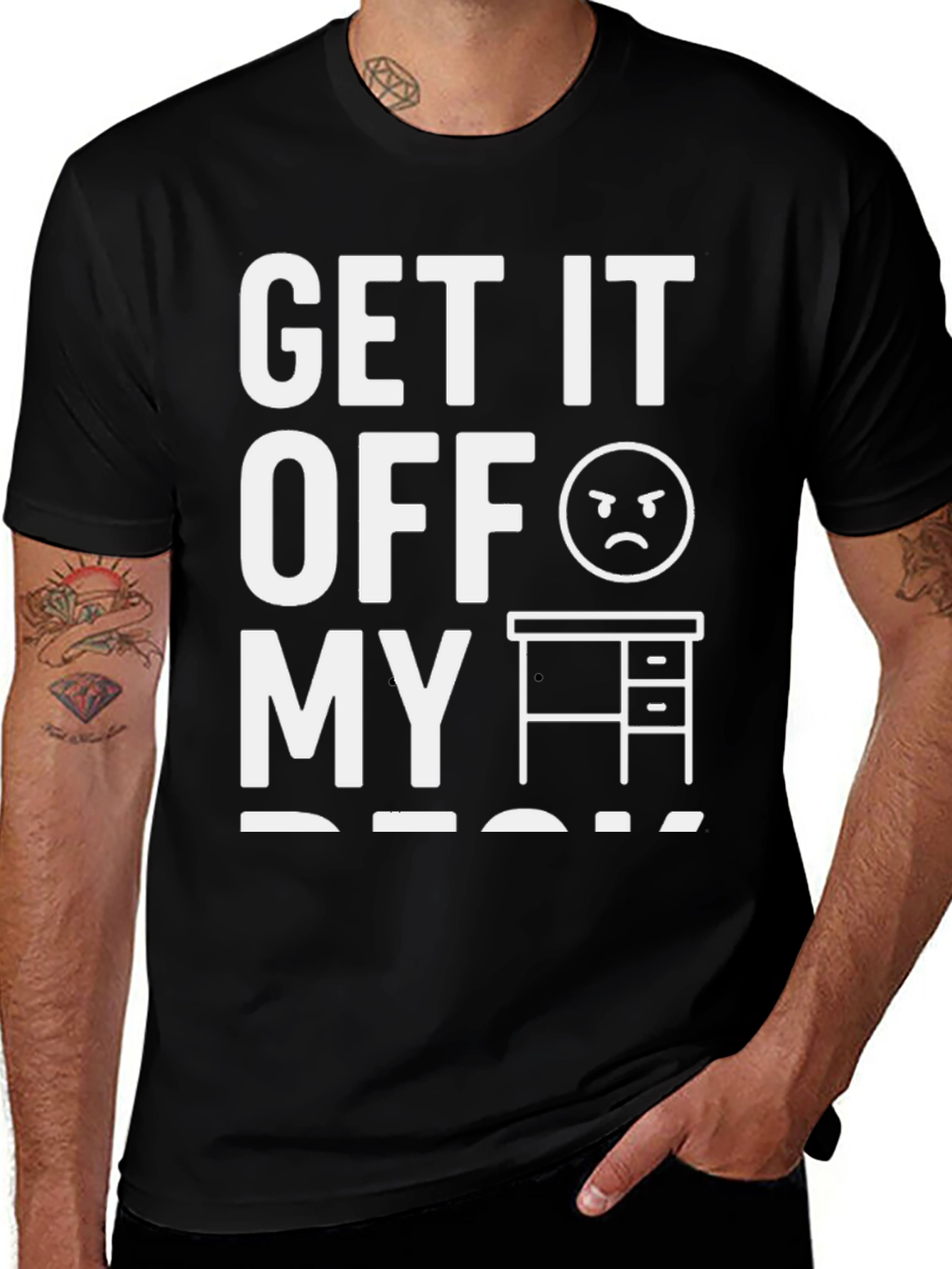 Get It Off My Desk Graphic Tee