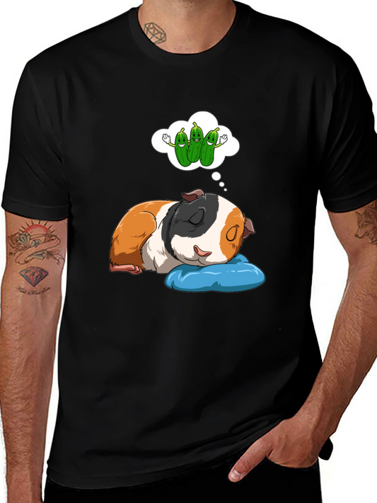 Dreaming Guinea Pig T-Shirt - Cute Pet Lover Tee