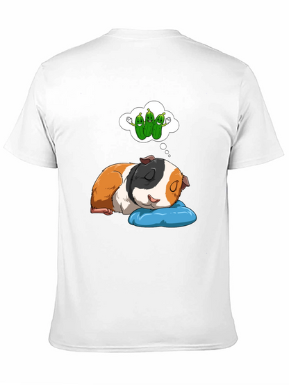 Dreaming Guinea Pig T-Shirt - Cute Pet Lover Tee