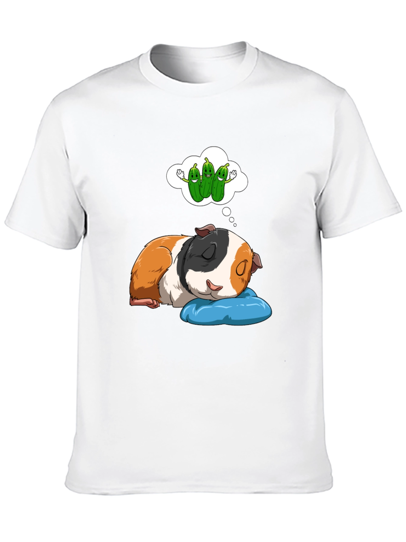 Dreaming Guinea Pig T-Shirt - Cute Pet Lover Tee