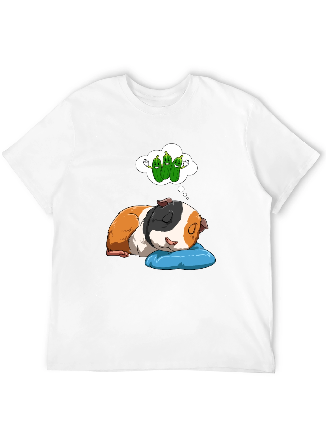 Dreaming Guinea Pig T-Shirt - Cute Pet Lover Tee