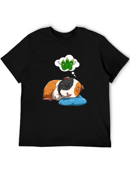 Dreaming Guinea Pig T-Shirt - Cute Pet Lover Tee