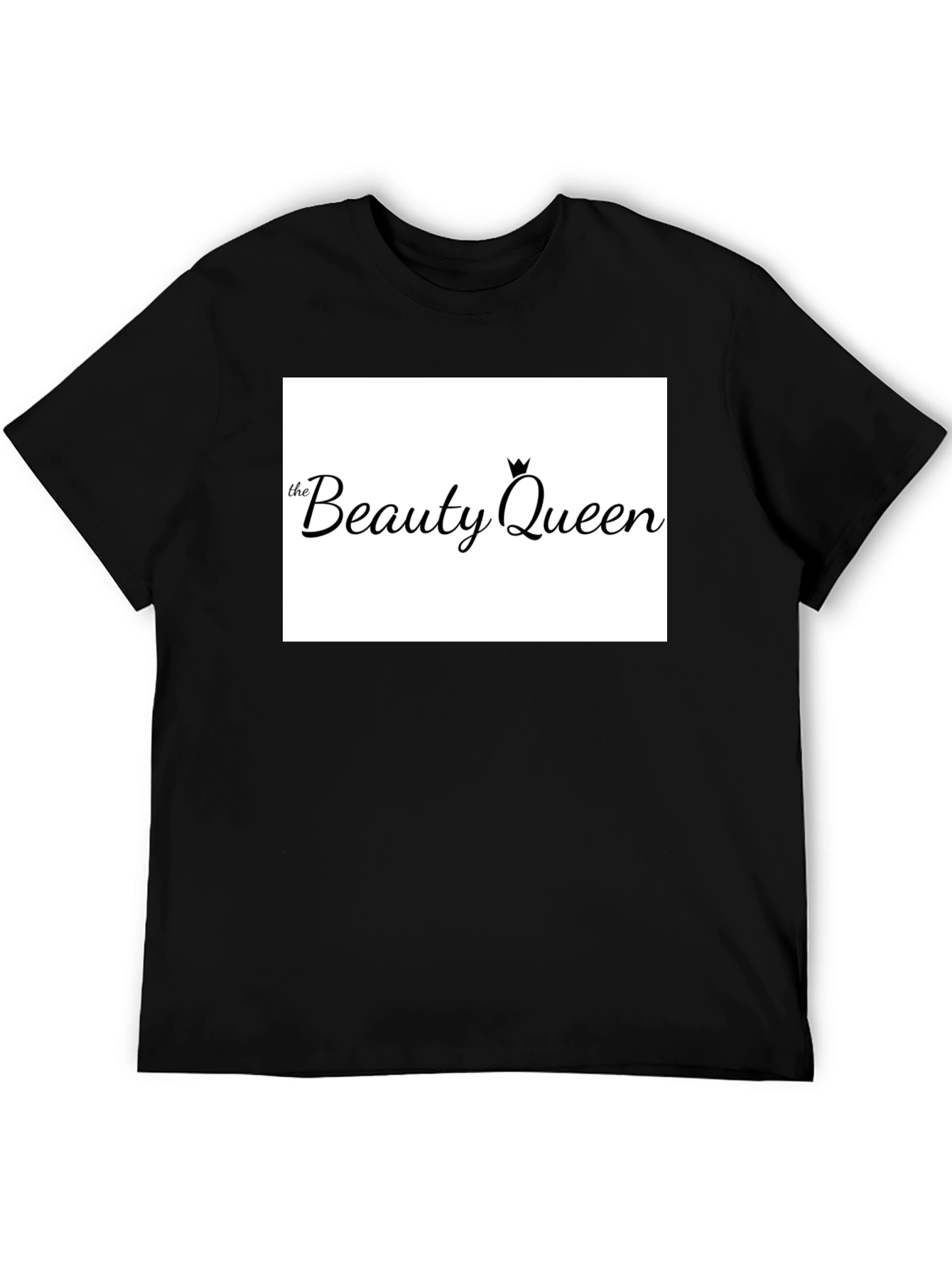 Beauty Queen Black T-Shirt