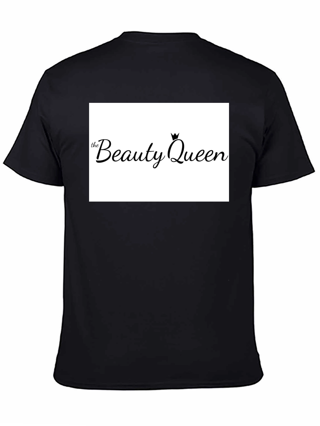 Beauty Queen Black T-Shirt