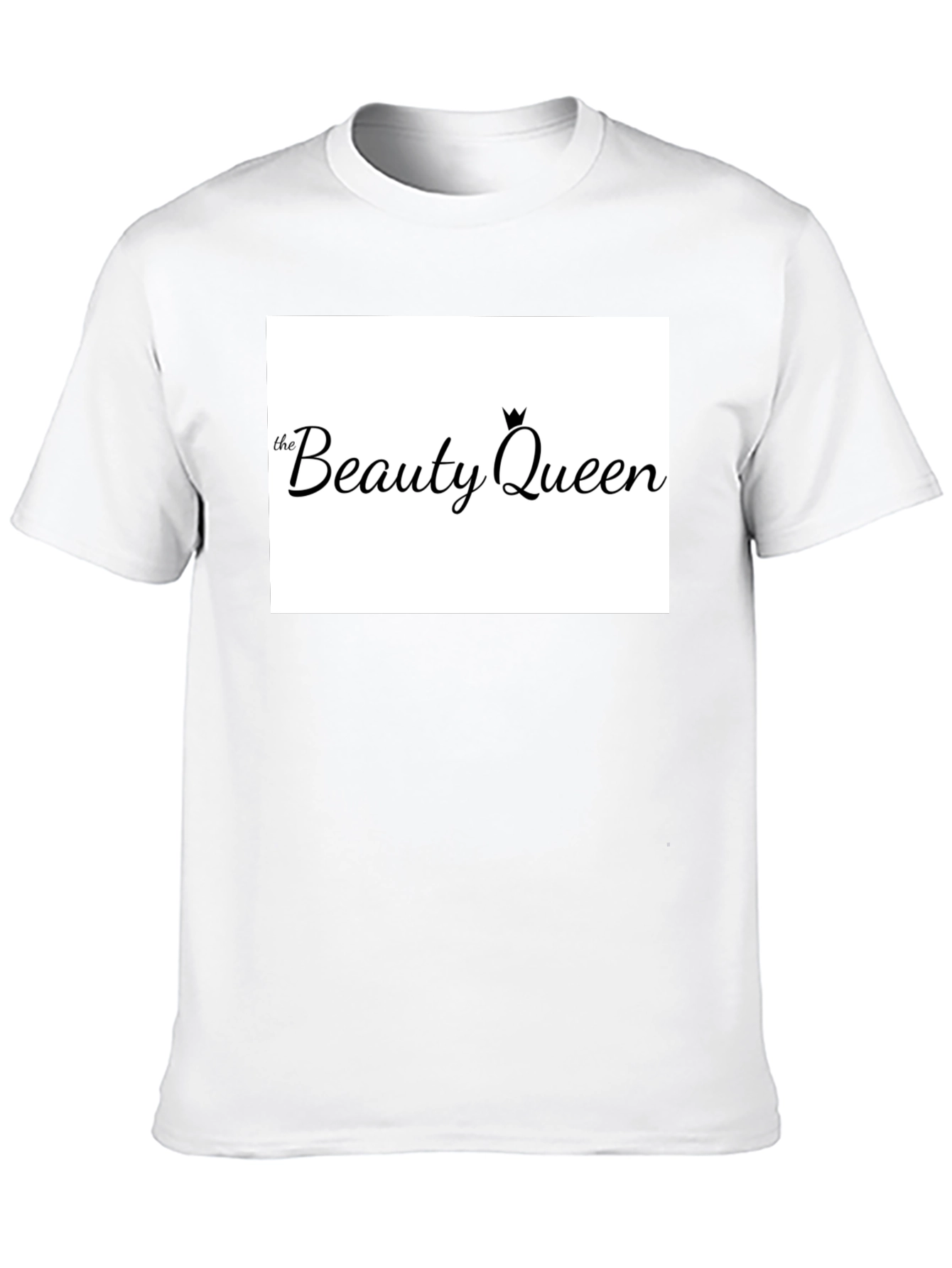 Beauty Queen Black T-Shirt