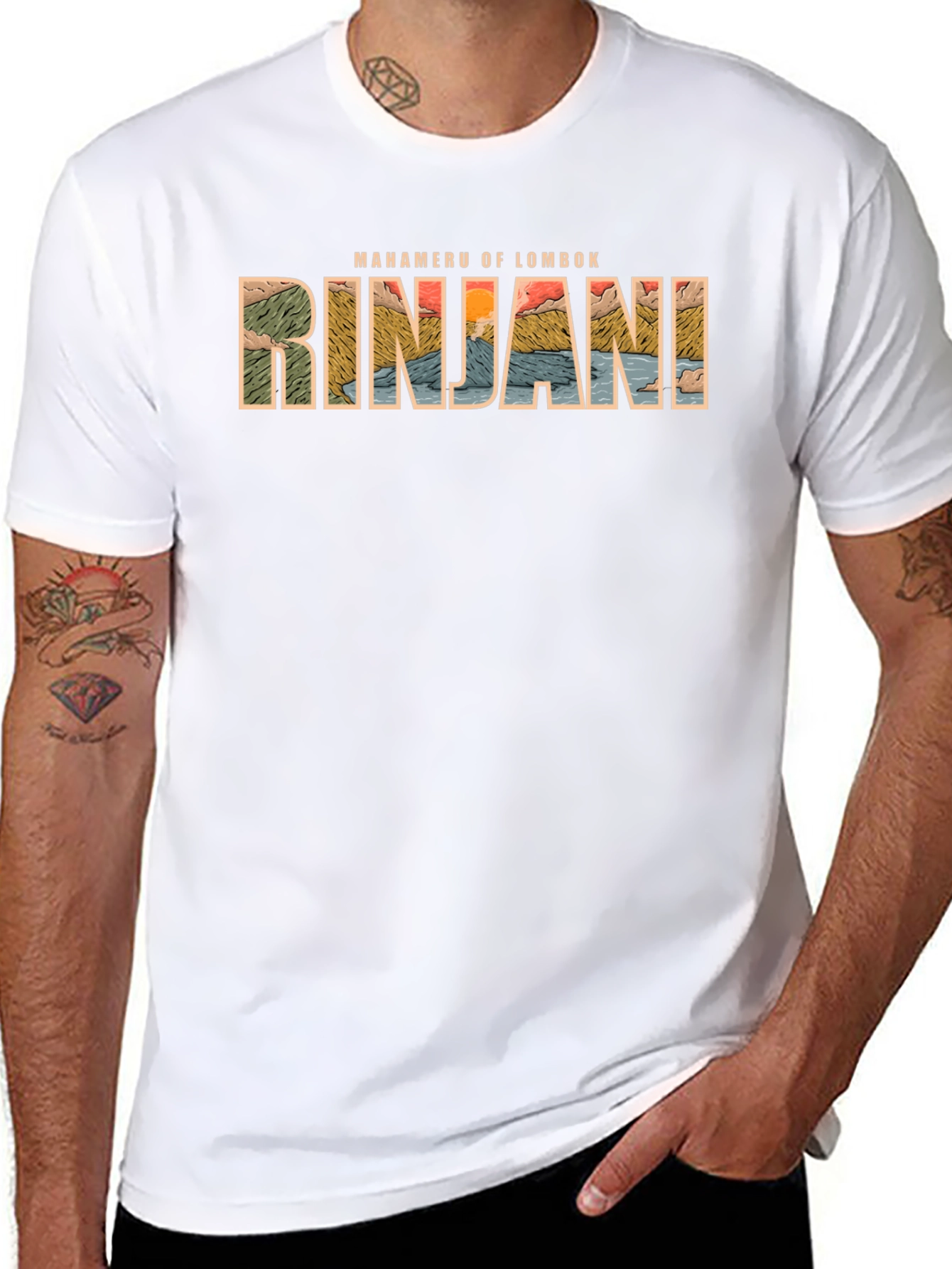 Rinjani of Lombok Graphic Tee