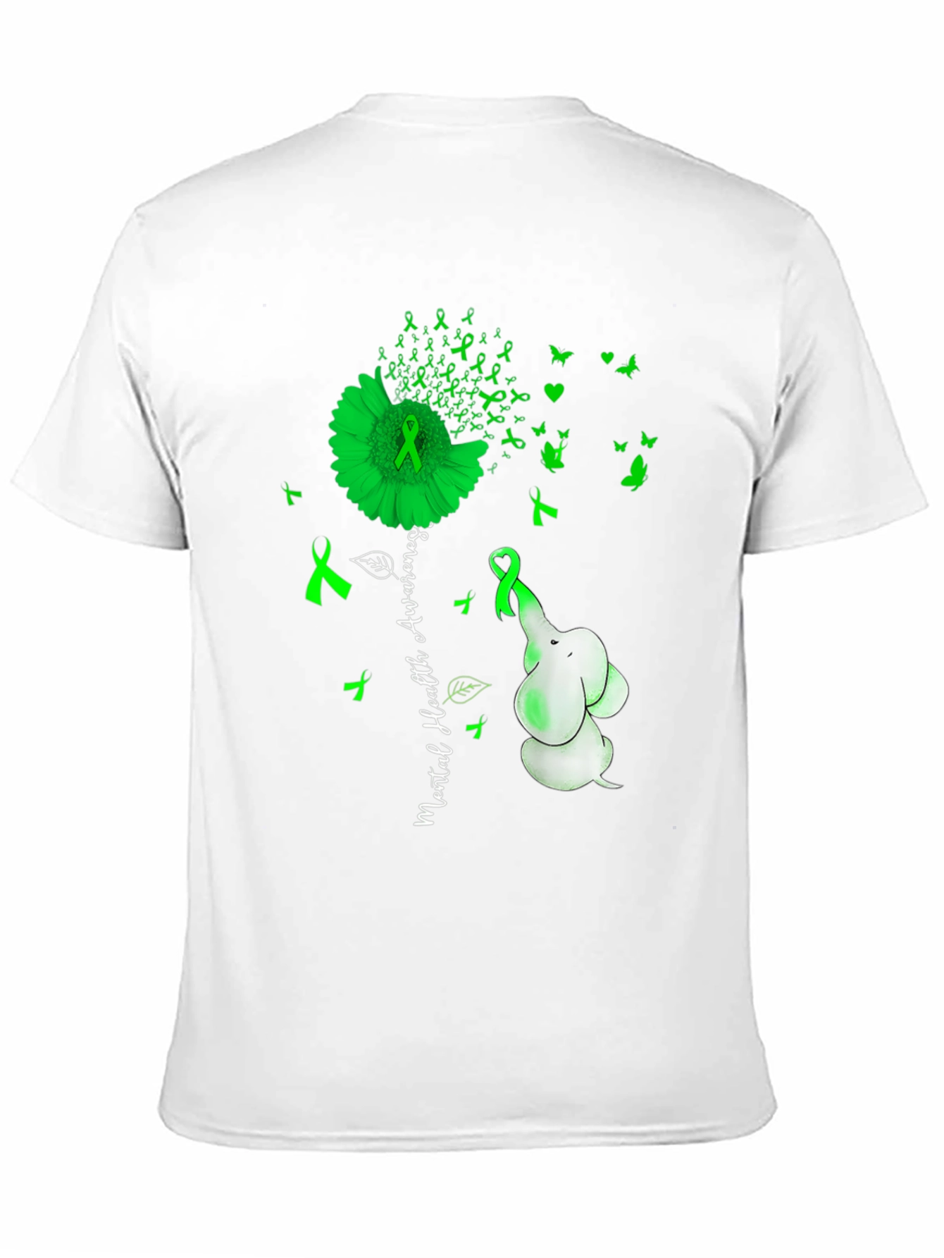 Mental Health Awareness Elephant T-Shirt