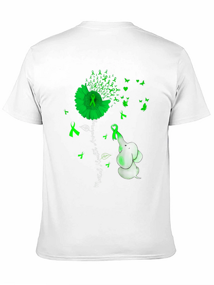 Mental Health Awareness Elephant T-Shirt
