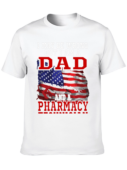 Dad Pharmacy Patriotic T-Shirt