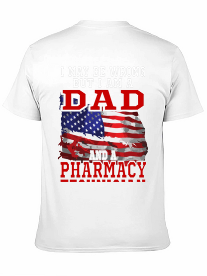 Dad Pharmacy Patriotic T-Shirt