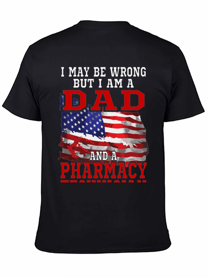 Dad Pharmacy Patriotic T-Shirt